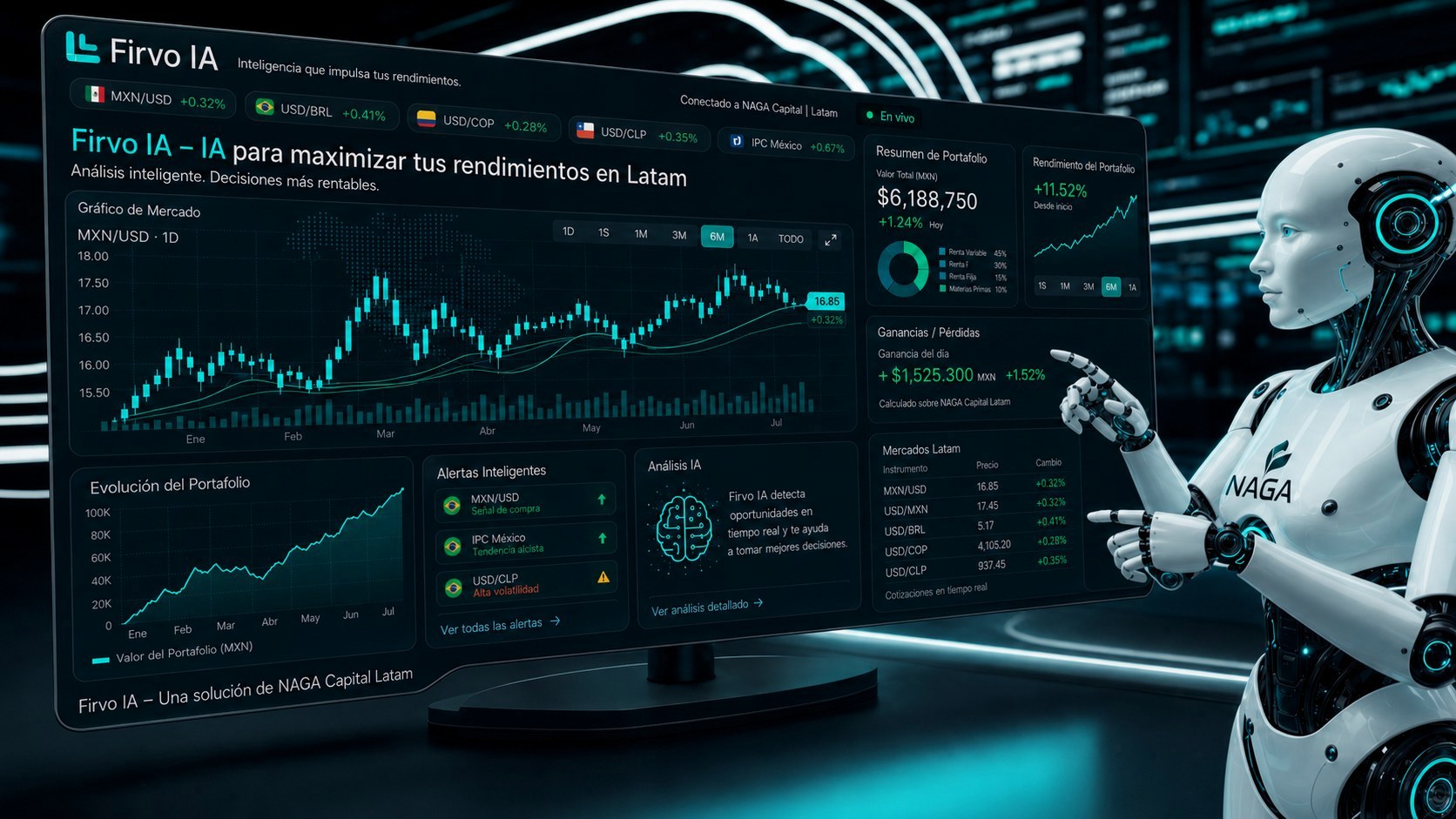 Plataforma de inversión Sueldora IA